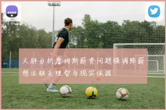 文胖分析詹姆斯薪资问题强调降薪想法缺乏理智与现实依据